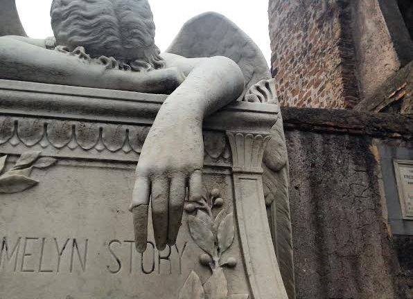 "Angel of Grief" monumento funebre realizzato nel 1894 da William Wetmore Story