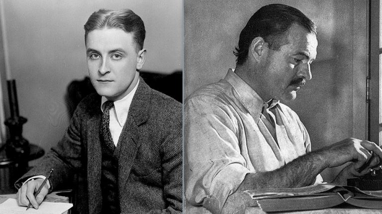 Hemingway Fitzgerald ritratto