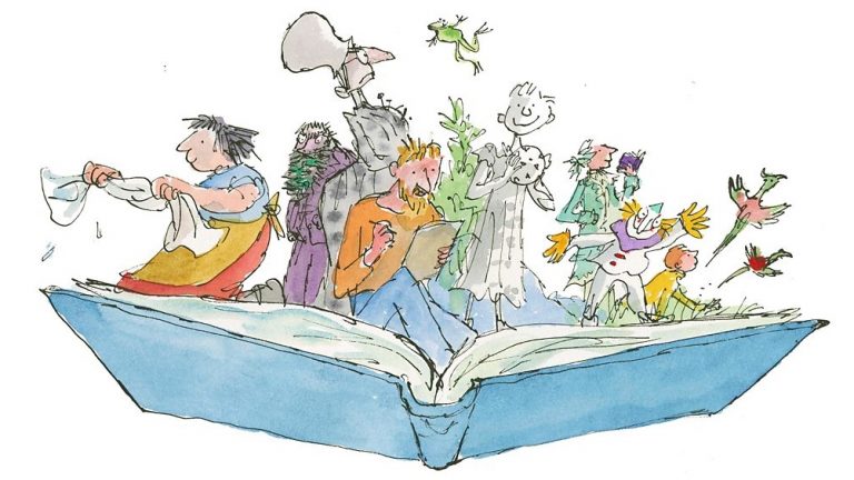 disegno quentin blake personaggi roald dahl