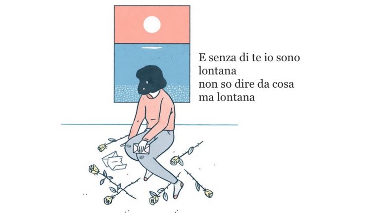 frasi amore illustrazione