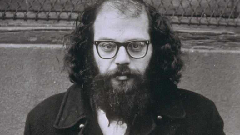 allen ginsberg ritratto