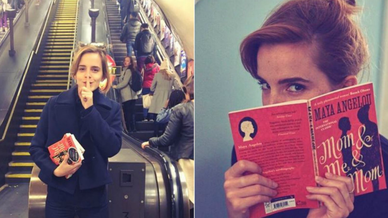 emma watson libri metropolitana londra