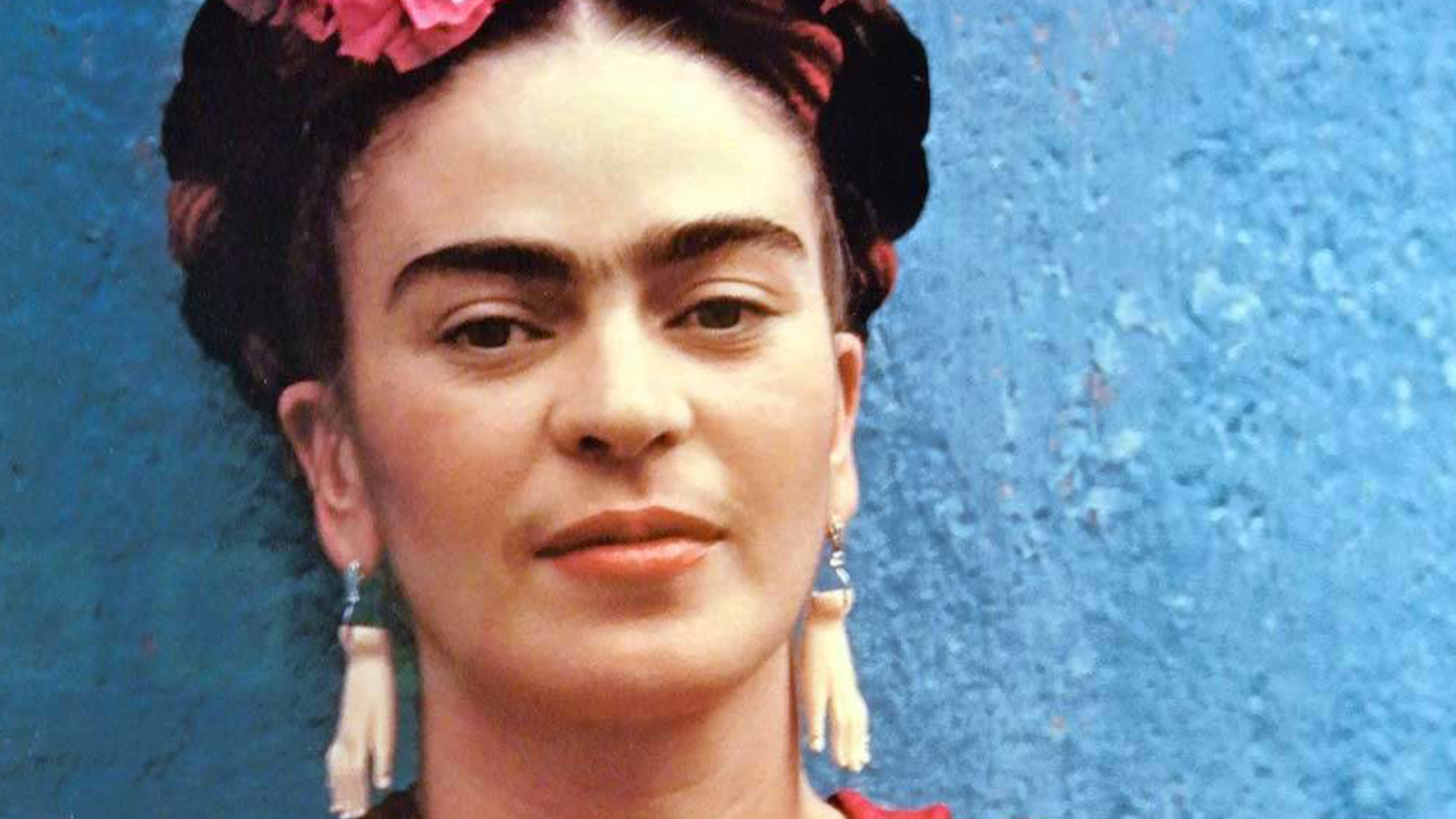 Primissimo piano di Frida Kahlo